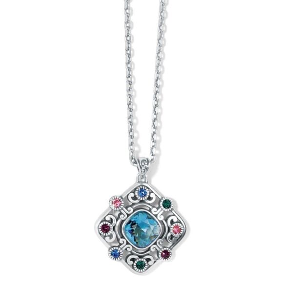 Brighton Elora Gems Large Palette Necklace NWT - Picture 1 of 10